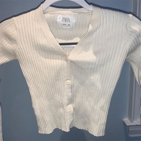 zara cream cardigan